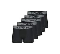 riverso Herren Boxershorts RIVJames 5er Pack Basic Boxer Retro Trunks Organic Cotton Bio 95% Baumwolle, Größe:S, Farbe:Farbmix (P2)