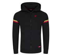 riverso Herren Kapuzenjacke RIVDanilo Hoodie Kapuzenpullover Reißverschluss Kapuze Hooded Jacke Baumwolle Schwarz Grau Blau Rot Grün S M L XL XXL 3XL 4XL 5XL