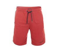 riverso Herren Sweat Short RIVBlake Regular Fit Kurze Hose Sommer Sport Bermuda Shorts Tunnelzug Print Taschen Rot S, Größe:S, Farbe:Rusty Ochre Red