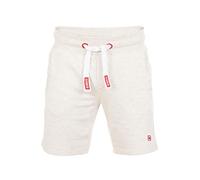 riverso Herren Sweat Short RIVMoritz Kurze Sweatshorts Bermuda Sommer Sport Shorts Baumwolle Beige XXL, Größe:XXL, Farbe:Light Beige Melange (20200)