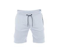 riverso Herren Sweat Short RIVRainer Kurze Sweatshorts Bermuda Sommer Sport Biker Shorts Baumwolle Blau XXL, Größe:XXL, Farbe:Light Blue (19200)