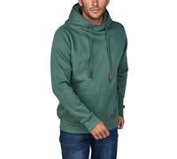 riverso Hoodie Herren Regular Fit RIVJulian Kapuzenpullover Pullover Cross-Over-Kragen Grün 4XL, Größe:4XL, Farbe:Forest Green
