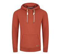 riverso Hoodie Herren Regular Fit RIVLuca Kapuzenpullover Pullover Sweatshirt Streetwear Rot XL, Größe:XL, Farbe:Dark Red/Design 01 (15401)