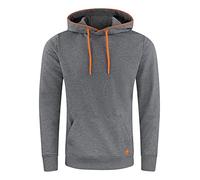 riverso Hoodie Herren Regular Fit RIVSandro Kapuzenpullover Pullover Grau M, Größe:M, Farbe:Grey Melange Standard 2