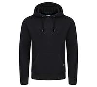 riverso Hoodie Herren RIVTheo Regular Fit Kapuzenpullover Pullover, Größe:M, Farbe:Black (24000)