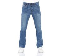 riverso Jeans Herren Stretch Bootcut RIVFalko Jeanshose Hose Denim Blau w40, Farbe:Middle Blue Denim (M236), Größe:40W / 34L