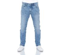 riverso Jeans Herren Stretch lang Straight Fit RIVChris Jeanshose Hose Blau w40, Farbe:Light Blue Denim (19200), Größe:40W/32L