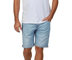 riverso Jeans Shorts Herren Stretch Kurz Regular Fit RIVUdo | Kurze Hosen Bermuda Shorts Sommer Denim Einfarbig Grau Blau Schwarz 30 31 32 33 34 36 38 40 42 44 46