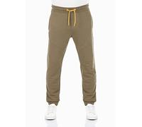 riverso Jogginghose Herren Baumwolle lang RIVVeit Regular Fit Sweathose Trainingshose Biker Jogger Sporthose Freizeithose, Größe:M, Farbe:Ivy Green