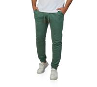 riverso Jogginghose Herren lang RIVKasper Regular Fit Sporthose Trainingshose Freizeithose Grün L, Größe:L, Farbe:Forest Green