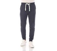 riverso Jogginghose Herren lang RIVTim Slim Fit Sporthose Trainingshose Freizeithose Blau 3XL, Größe:3XL, Farbe:Navy (19400)