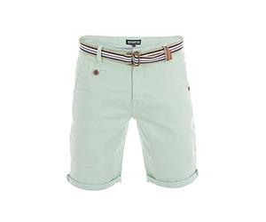 riverso Kurze Hosen Herren Chino Shorts Kurz mit Gürtel Regular Fit RIVKlaas Chinoshorts Bermuda Stretch Grün Rot Blau Beige Grau 30 31 32 33 34 36 38 40 42 44 46
