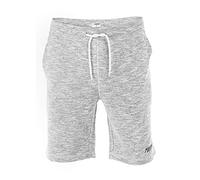 riverso Kurze Hosen Herren Sport Regular Fit RIVMike Sweat Short Bermuda Sweatshorts Sommer Hose, Größe:XXL, Farbe:Light Grey Melange (23100)