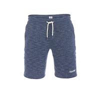 riverso Kurze Hosen Herren Sport Regular Fit RIVMike Sweat Short Bermuda Sweatshorts Sommer Hose, Größe:L, Farbe:Insignia Blue Melange