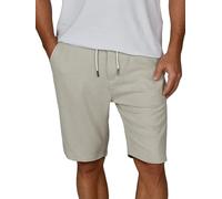 riverso Leinen Shorts Herren Sommer Regular Fit RIVOliver Kurze Hosen | Bermuda Knielang Einfarbig Weiß Blau Navy Beige Schwarz Grün S M L XL XXL 3XL 4XL 5XL
