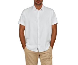 riverso Leinenhemd Herren Kurzarm Regular Fit RIVEmilio