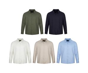 riverso Leinenhemd Herren Regular Fit RIVFabio