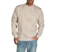 riverso Pullover Herren mit Druck RIVJamie Regular Fit Sweatshirt Rundhals Langarm, Größe:S, Farbe:Ash Beige-Ash Beige