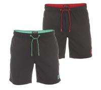 riverso RIVDavid 2er Pack XXL Farbmix 4 (635042) Schwarz XXL