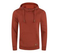 riverso Hoodie Herren Regular Fit RIVJulian Kapuzenpullover Pullover Cross-Over-Kragen Rot S, Größe:S, Farbe:Rusty Ochre Red (15401)
