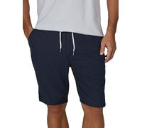 riverso Leinen Shorts Herren Sommer Regular Fit RIVOliver Kurze Hosen Bermuda Knielang Einfarbig, Größe:M, Farbe:Navy