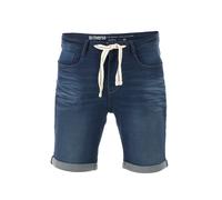 riverso Herren Jeans Shorts RIVPaul Kurze Hose Sommer Bermuda Stretch Denim Short Sweathose Baumwolle Grau Blau Dunkelblau w30 - w42, Größe:W 30, Farbe:Dark Blue Denim (D147)