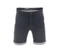riverso Herren Jeans Shorts RIVPaul Kurze Hose Sommer Bermuda Stretch Denim Short Sweathose Baumwolle Schwarz w30 - w42, Größe:W 31, Farbe:Black Denim (B22)