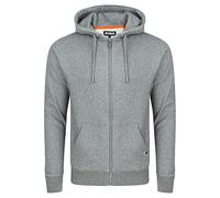 riverso Sweatjacke Herren RIVNils Regular Fit Zip Hoodie Kapuzenjacke Kapuzenpullover Sweatshirt, Größe:S, Farbe:Grey Melange Standard 2 (23300)