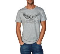 riverso Tshirt Herren Baumwolle Regular Fit RIVLeon Rundhals Kurzarm Sommer | Tee Shirt Print Grün Blau Weiß Grau Rot Orange S M L XL 2XL 3XL 4XL 5XL
