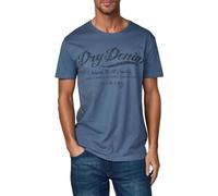 riverso Tshirt Herren Baumwolle Regular Fit RIVLeon Rundhals Kurzarm Sommer Tee Shirt Print, Größe:XXL, Farbe:Blau (AJD)