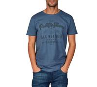 riverso Tshirt Herren Baumwolle Regular Fit RIVLeon Rundhals Kurzarm Sommer | Tee Shirt Print Grün Blau Weiß Grau Rot Orange S M L XL 2XL 3XL 4XL 5XL