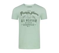 riverso Tshirt Herren Baumwolle Regular Fit RIVLeon Rundhals Kurzarm Sommer | Tee Shirt Print Grün Blau Weiß Grau Rot Orange S M L XL 2XL 3XL 4XL 5XL