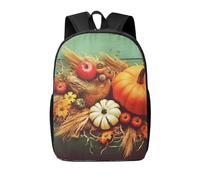RLDOBOFE Rucksack für Damen und Herren, leicht, lässig, Reisen, Tagesrucksack, Herzen im Himmel, Laptop-Rucksack, niedliche Arbeitstasche, Happy Thanksgiving, One Size, Tagesrucksack