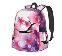 RLDOBOFE Rucksack für Damen und Herren, leicht, lässig, Reisen, Tagesrucksack, schöne Blume, Laptop-Rucksack, Arbeitstasche, Schöne Blume, EinheitsgröÃŸe