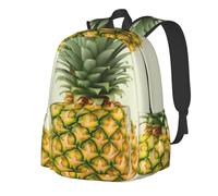 RLDOBOFE Rucksack für Damen und Herren, leicht, lässig, Reisen, Tagesrucksack, Traumfänger, Laptop-Rucksack, Arbeitstasche, Frische Ananas, EinheitsgröÃŸe