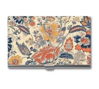 RLDOBOFE Visitenkartenhalter im französischen Landhausstil, schlankes Kartenetui aus Aluminiumlegierung, Taschen-Organizer für Damen, Herren, Tasche oder Tasche, Büroangestellte