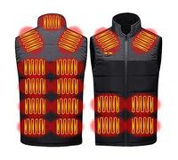 RLEHJN Black Friday Beheizbare Weste Damen Heizweste Herren Beheizte Jacke Winter Heizjacke Wärmeweste mit 8/9/11/13/15/17 Heizzone, Beheizte Weste Casual Beheizbare Jacke Leicht Heated Vest