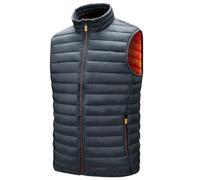 RLEHJN Daunenweste Herren, Steppweste Herren Vest Lockerer Leicht, Ärmellose weste herren Dünne Herrenweste Winter Sale Übergangsjacke Ultraleichte Daunenmantel Outdoor