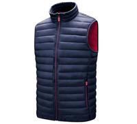 RLEHJN Daunenweste Herren, Steppweste Herren Vest Lockerer Sale, Ärmellose weste herren Dünne Herrenweste Winter Slim Fit Übergangsjacke Ultraleichte Daunenmantel Outdoor