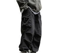 RLEHJN Herren Hose Cargo Jogging Pants, Lässige Cargo-Hose Weit Gym Sporthosen Winter Track Pants Arbeitshose Männer Tactical Hose Atmungsaktiv Outdoor Funktionshose Militär Hose Für Männer