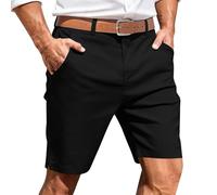 RLEHJN Kurze Hosen Herren Sommer,Elastischer Gürtel Cargo Shorts Bermuda Shorts Leichte Sommerhosen Arbeitshosen Männer Kurz Golfhose Arbeitsshorts Casual Kurzhosen Atmungsaktive Freizeithose