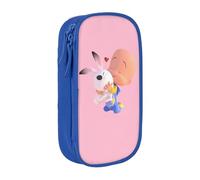 RLHRJEFZ Cleo und Cuquin Federmäppchen mit Reißverschluss, Stifttasche, große Kapazität, Stiftebox, Aufbewahrungstasche, Make-up-Bürotasche, Schulschreibwaren für Jungen und Mädchen