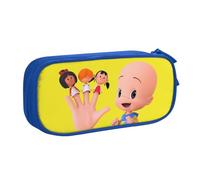 RLHRJEFZ Cleo und Cuquin Federmäppchen mit Reißverschluss, Stifttasche, große Kapazität, Stiftebox, Aufbewahrungstasche, Make-up-Bürotasche, Schulschreibwaren für Jungen und Mädchen