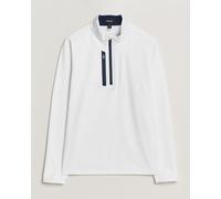 RLX Ralph Lauren Luxury Jersey Half Zip Ceramic White Weiß L