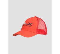 Rlx Ralph Lauren Recycled Poly Twill-high Crown Trucker Kappe 785831284-600 Orange UNI