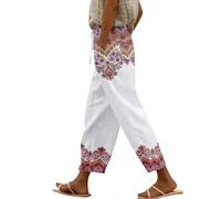 RMBLYfeiye 3/4 Hose Damen Latzhose Sommer Leggings Schwarz Hosenanzug Große Größen Baggy Bauchweg-Hose