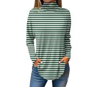 RMBLYfeiye Angebote des Tages Heute Tshirt Damen Oversize Lustige T Shirts Oversize Bluse Damen Rundhals Long Sleeve Oversized Sweatshirt Blumen Bedruckt Oberteile Basic Pulli Yoga Shirt Damen XXL
