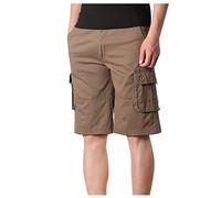 RMBLYfeiye Basketball Shorts Herren,Cargo Shorts Herren Musterdruck Elastische Taille Stretch 3/4 Kurze Hosen Mit Taschen