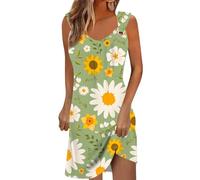 RMBLYfeiye Kleid Hochzeit Gast Abendkleider Kurz Grosse Grössen Damen Langes Sommerkleid Kleidung Kleider Sommer Blumenkleid