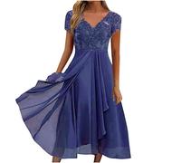 RMBLYfeiye Kleider Strandkleider Damen Sommer Ballkleider Ballkleid Hijab Kleid Muslimische Kleider Damen Gebetskleidung Für Frauen Kleider Damen Festlich Elegant Pareos & Strandkleider Damen Kleider